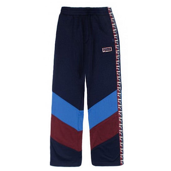 Puma x Rihanna Fenty Wide Leg Damen Marineblaue Trainingshose - Image 1