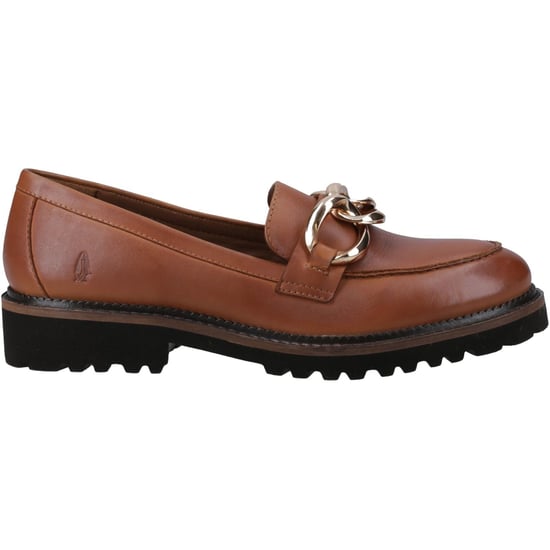 Hush Puppies Gianna Leder Damen Tan Loafers - Image 4