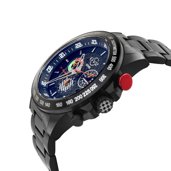 GV2 Men's Scuderia Swiss Quartz Blue Dial Chronograph Date Watch