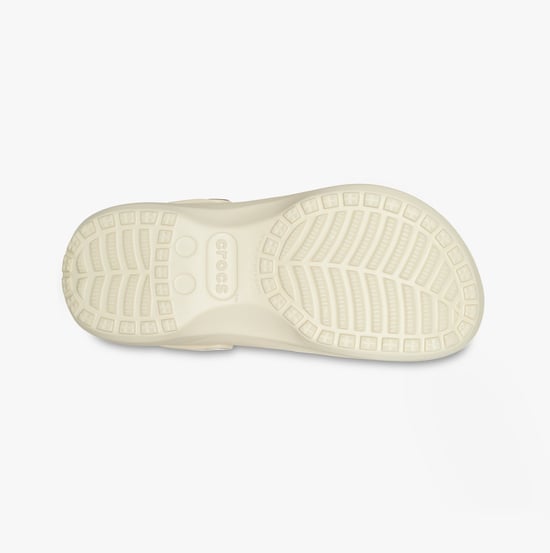 Crocs 207938-2Y2 CLASSIC PLATFORM LINED Womens Clogs Bone - Image 4
