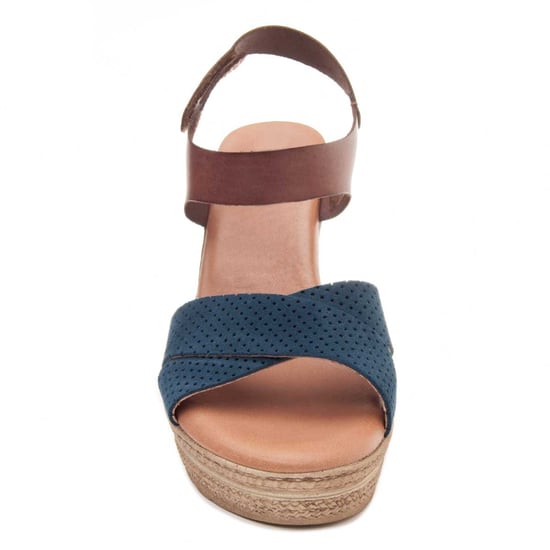 Platform sandal Montevita in Blue