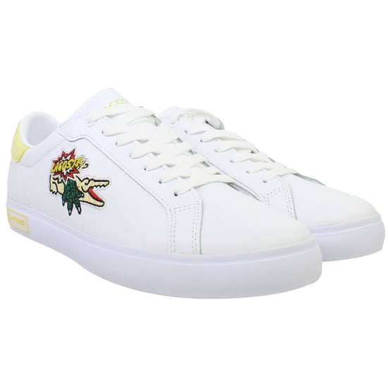 Lacoste Powercourt 222 7 CFA Weiße Damen-Sneaker - Image 5
