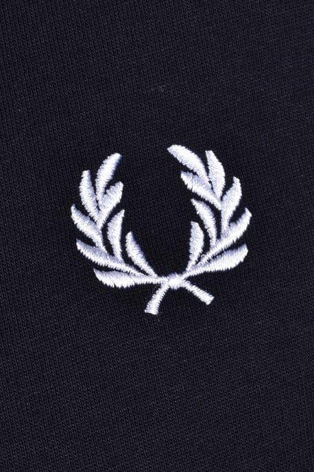 T-shirt col rond Fred Perry Pour Homme en Bleu Marine - Image 2