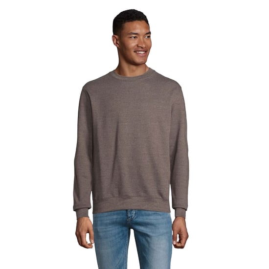 SOLS - "Columbia" Sweatshirt Rundhalsausschnitt für Herren/Damen Unisex (Dunkelgraue Melange) - Image 4