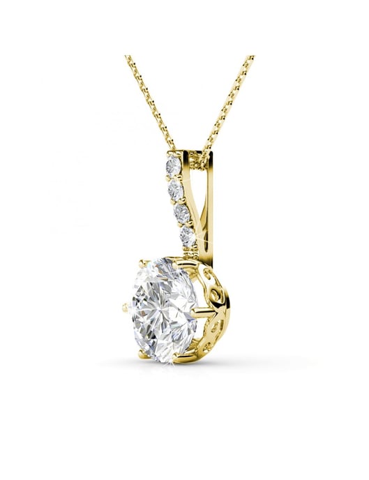 Kristine-Anhänger - Gold und Kristall - Image 3
