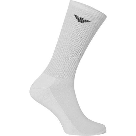 Emporio Armani CC300 Herren Crew Socken Alltag Sport Baumwolle 3er Pack Trainer Socken - Image 4