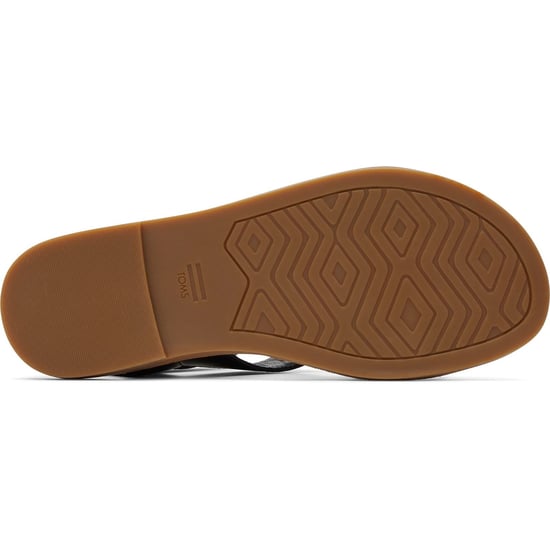 TOMS Sloane 100% Kuh Damen Sandalen in Schwarz - Image 3