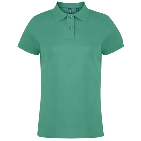 Asquith & Fox - Unifarbenes Poloshirt - Damen (Zartgrün) - Image 1