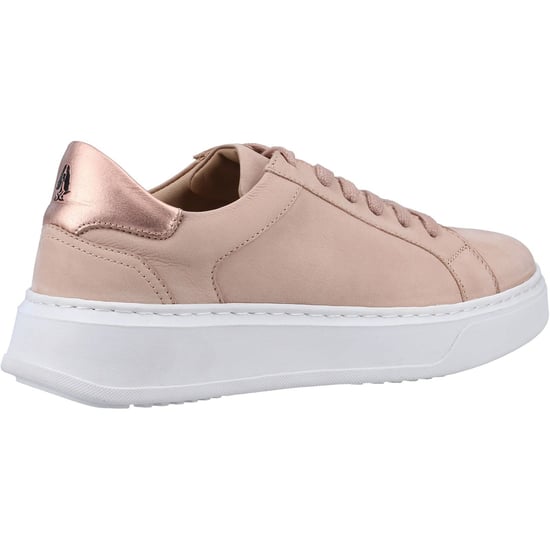 Hush Puppies Camille Leder Damen Blush Turnschuhe - Image 2