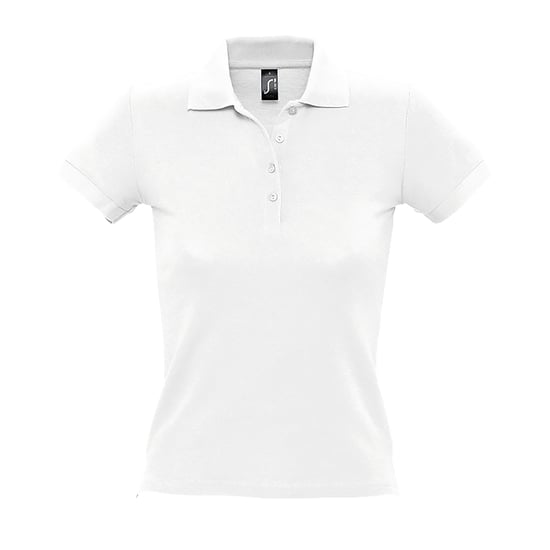 SOLS - PEOPLE Kurzarm Polo-Shirt - Damen (Weiß) - Image 1