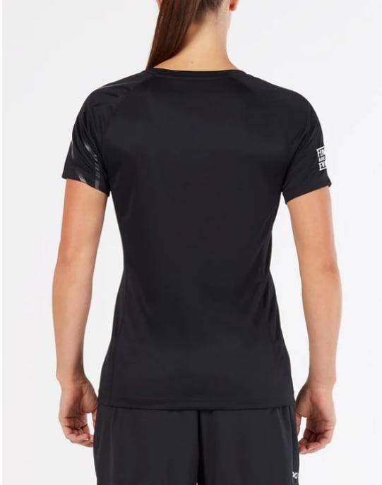BSR FLAE Active S/S Tee Black/Black