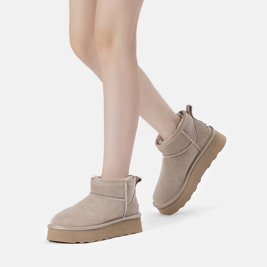 EVER AU Ultra-Mini-Plateaustiefel für Damen - Heron - Image 2