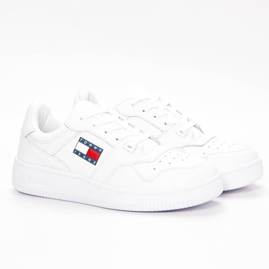 Tommy Jeans Turnschuhe Retro Korb Weiß - Image 1