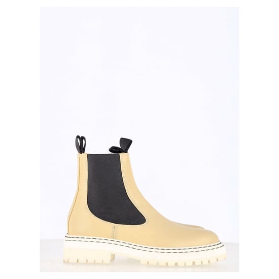 Proenza Schouler Chelsea-Stiefeletten aus beigem Leder - Image 2