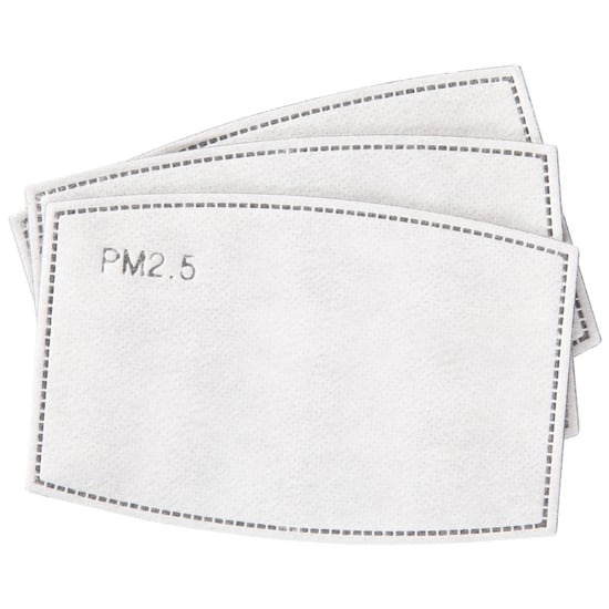 Trespass PM2.5 Gesichtsmaske Filter (3er-Pack) (Weiß) - Image 1