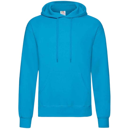 Fruit of the Loom - "Classic" Sweatshirt mit Kapuze für Herren/Damen Unisex (Azure Blau) - Image 1