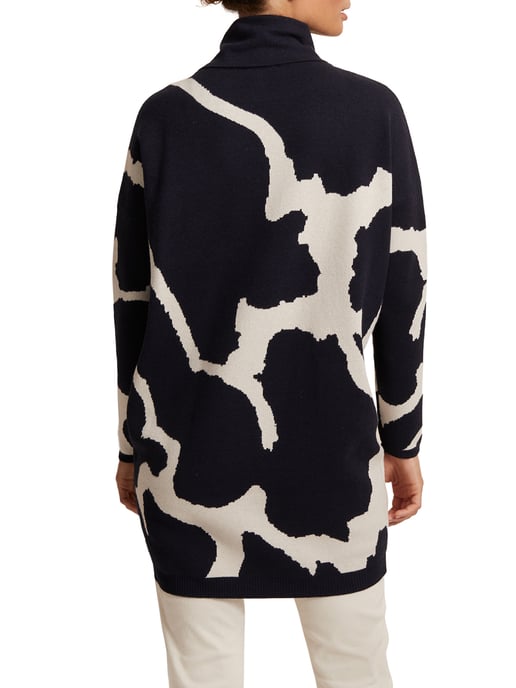 Stefani Animal Print Tunic Dress