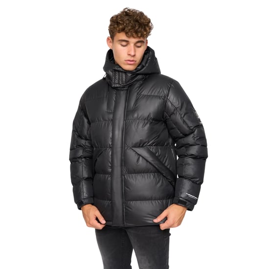 Crosshatch - "Camptor" Jacke Verkleidet für Herren (Schwarz) - Image 1