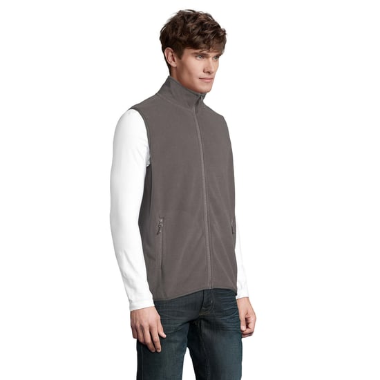 SOLS - "Factor" Weste Mit Reißverschluss für Herren/Damen Unisex (Anthrazit unifarben) - Image 3
