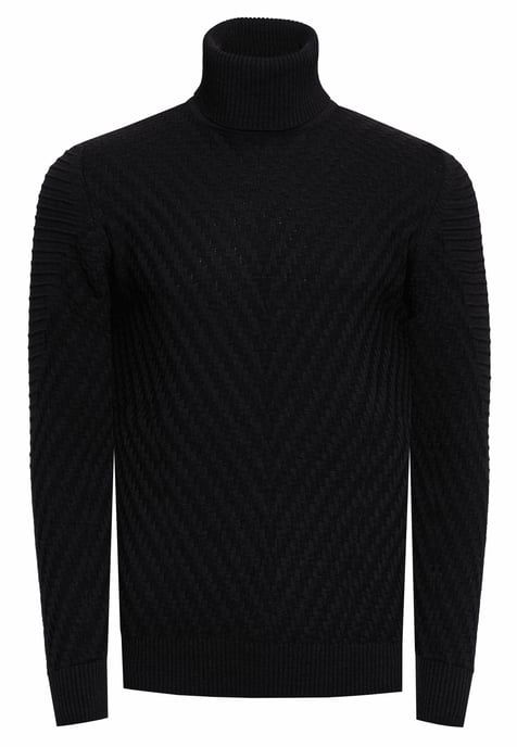 Rusty Neal Pullover Coltrui Schwarz - Image 1