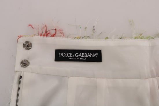 Dolce & Gabbana - Jupe droite crayon à motifs floraux pour femme - Image 5