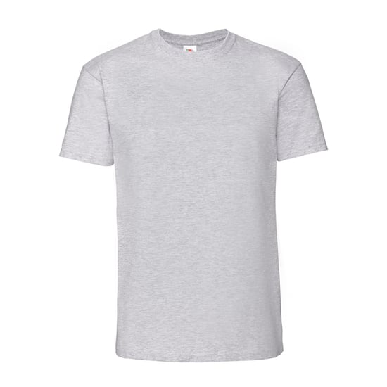Fruit of the Loom Herren Iconic Premium Ringspun Baumwolle T-Shirt (Heather Grey) - Image 1