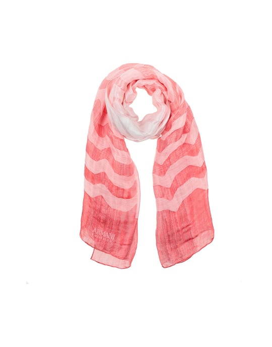 Armani Collezioni Women's Stoles Coral Ramie