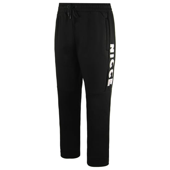 Nicce Stretch Waist Black Mens Truman Joggers 201 1 04 01 0001