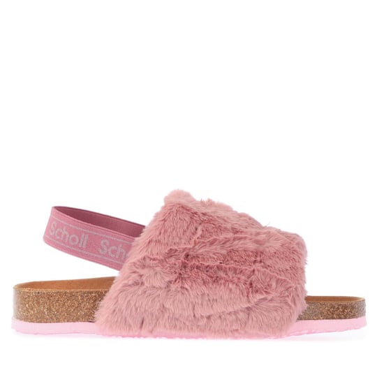 Women's Scholl Amabel Faux Fur Slippers in Rose
