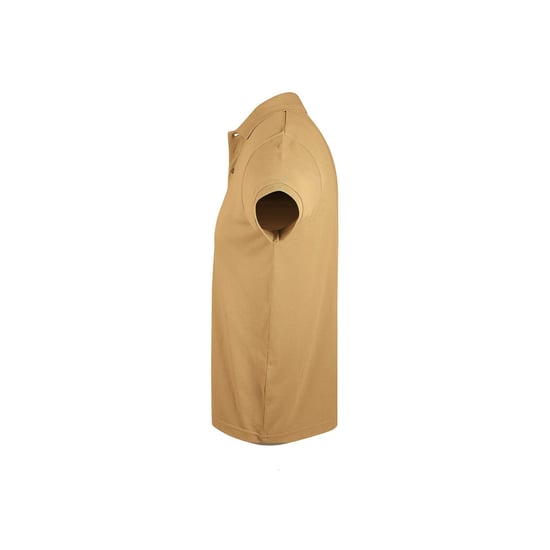 SOLs Mens Prime Pique Plain Kurzarm-Poloshirt (Sand) - Image 3