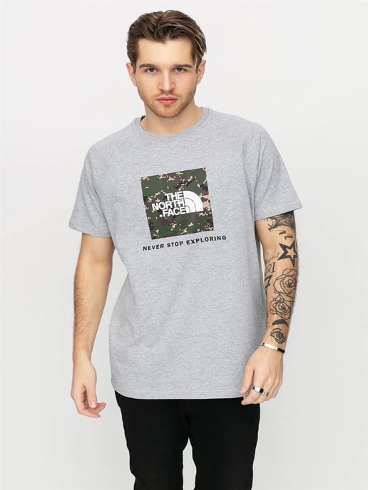 Die Nordwand Mens Reglan Ärmel NSE T Shirt grau - Image 1