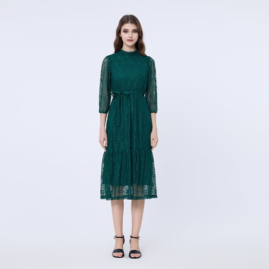 Robe patineuse dentelle - Image 4