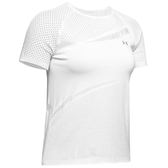 Under Armour Womens Warrior Knit Short Sleeve T-Shirt White 1328290 112