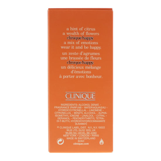 Clinique Happy Perfume Spray 30ml For Her - Image 4
