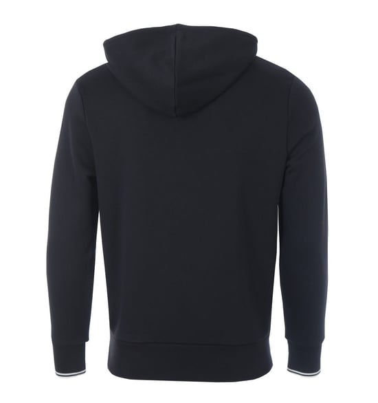 Sweat à Capuche Fred Perry Pour Homme en Noir - Image 2
