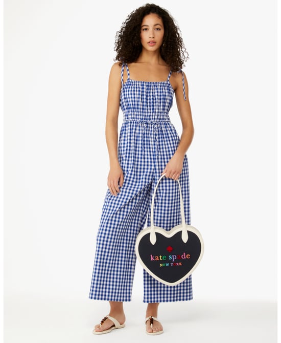 Wave Gingham Jumpsuit