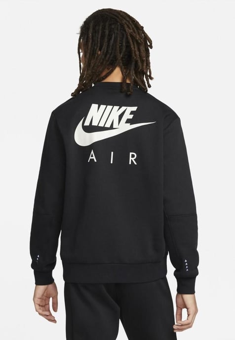 Nike Air Herren-Fleece-Trainingsanzug mit Rundhalsausschnitt und gebürsteter Rückseite - Image 2