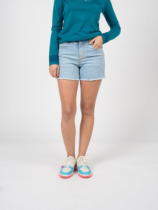 Pinko Shorts Bradford Damen blau - Image 3