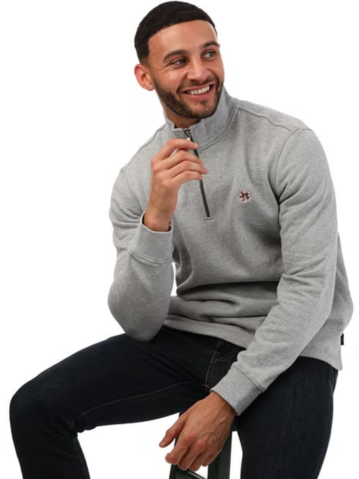 Ted Baker | Herren Sweatshirt mit halbem Reißverschluss - Kilbrn - Image 4