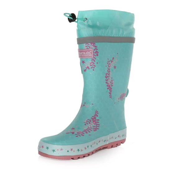 Regatta Childrens/Kids Puddle Peppa Pig Gummistiefel (Aruba Blau) - Image 3