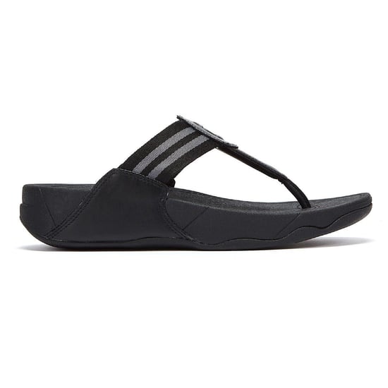 Fitflop Walkstar Webbing Womens Flip Flops - (Schwarz) - Image 5