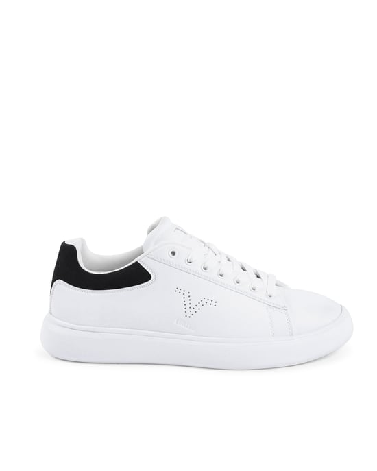 V Italia Herren Sneaker SNK 004 M Weiß Schwarz - Image 1