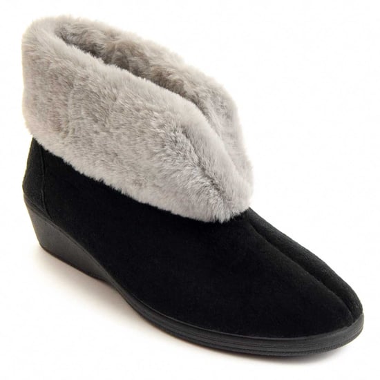 MONTEVITA WEDGE ANKLE BOOT CONFORTDAY8 IN BLACK