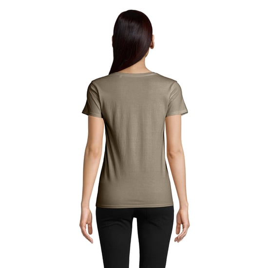 SOLS - "Pioneer" T-Shirt für Damen (Khakigrün) - Image 2