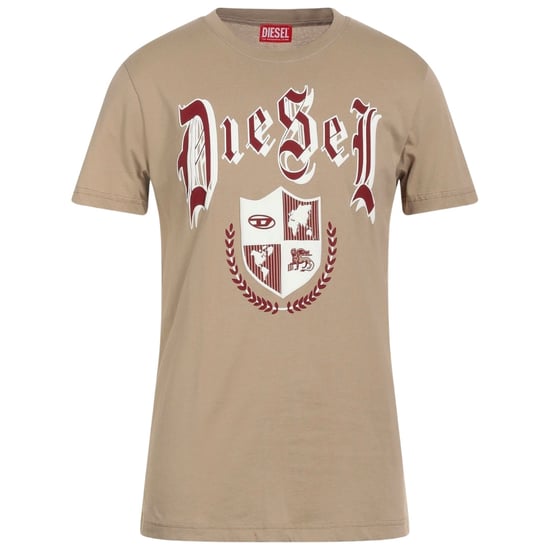 Diesel Medieval Design Dune Beige T-Shirt