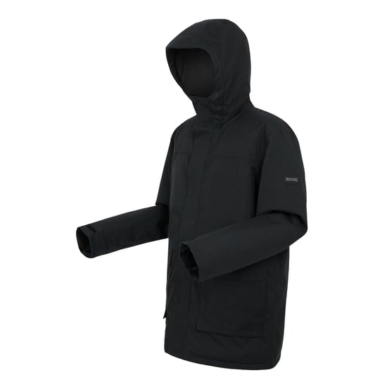 Regatta Mens Ezdale Waterproof Insulated Jacket (Black Marl/Black)