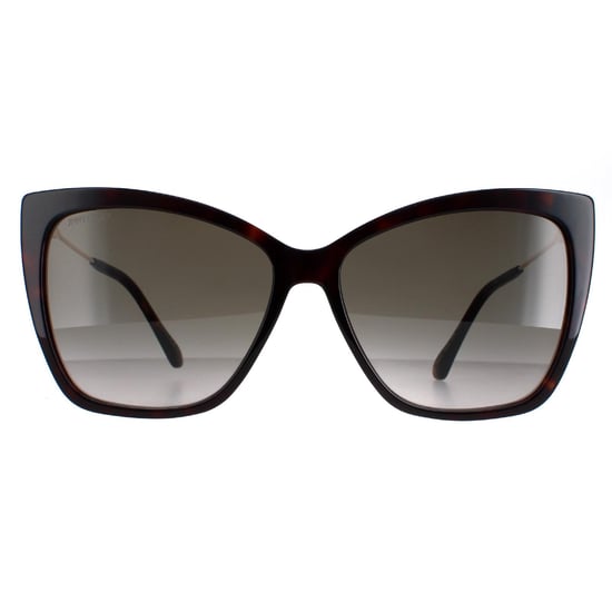 Jimmy Choo Cat Eye Damen Dunkel Havanna Braun Farbverlauf Seba/S - Image 1