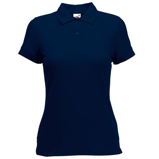 Fruit Of The Loom Womens Lady-Fit 65/35 Kurzarm-Poloshirt (Deep Navy) - Image 1