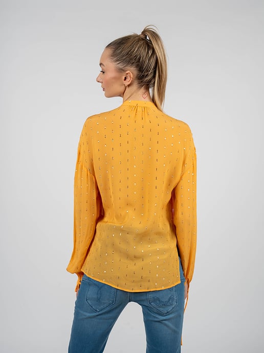 Patrizia Pepe Bluse Damen orange - Image 4