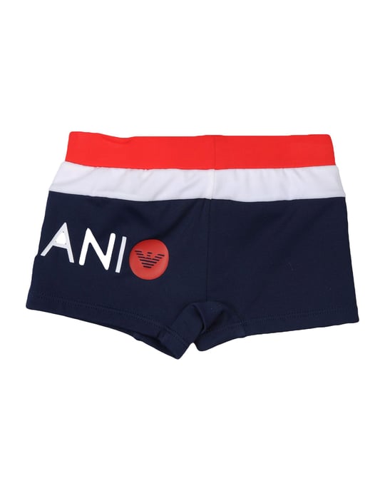 SWIMWEAR Armani Junior Dark blue Boy Polyamid